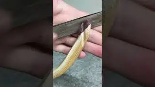 Crafting Yew Recurve Bow