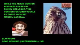 Blackfoot - Good Morning (Instrumental)