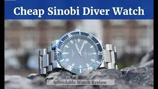 SINOBI Watch diver Seamaster II 1132 Blue [Affordable Watch Review]
