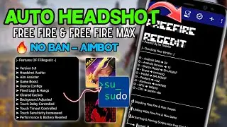 Free Fire & Free Fire Max : Auto Headshot Module NonRoot For Aimbot 🔥 