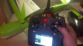 Spektrum IX12 Bluetooth on aircraft.