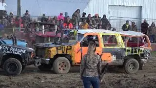 Brigden Demolition Derby 2018 | Pro Stock Trucks