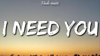 Digital Tapestry - I Need You (Lyrics)
