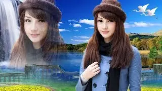 How to make  Background cutting using  Magic  eraser tool photoshop [hindi]