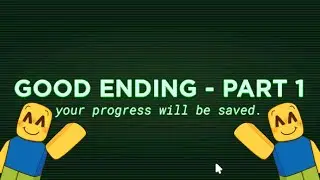 A Stereotypical Obby - Good Ending Part 1 - Full Walkthrough (ROBLOX)