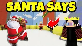 САНТА СКАЗАЛ - МЫ СДЕЛАЛИ! SANTA SAYS В МАЙНКРАФТ