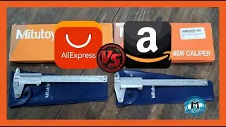 Comparativa Calibres - Pie de Rey -Mitutoyo de Amazon vs Mitutoyo de Aliexpress🛠🇦🇷