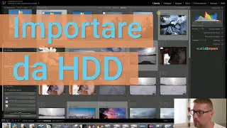Lightroom Classic - Importare foto da una cartella dell'Hdd