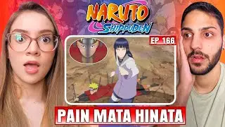 (KYUUBI VS PAIN? 😨) Professora de Geografia ASSISTE NARUTO SHIPPUDEN｜EPISÓDIO 166｜REACT