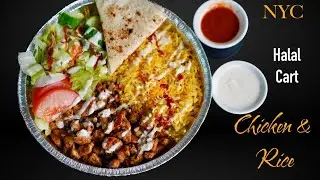 NYC HALAL CART Chicken and Rice
