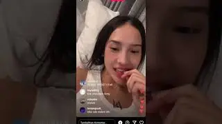 Live IG Anya Geraldine Bete gak bisa main HP selama di Singapore