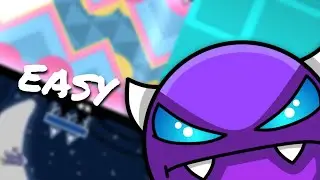 Топ 3 ЛЁГКИХ ДЕМОНА  Geometry dash