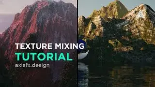 Mountain Texturing in Cinema 4D and Octane Render