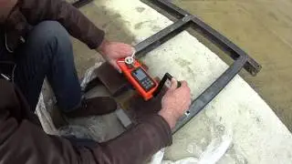 Разрушение шпильки M16. Испытания химический анкер Fischer Fis V 360 S