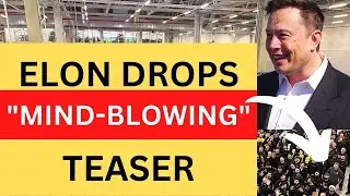 TESLA CEO ELON MUSK Drops MIND-BLOWING Product Teaser During Earnings Call