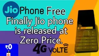 Jio Phone is Launched for effectively free,For all Indians(Hindi/Urdu)