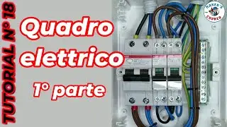 Come realizzare un piccolo quadro elettrico.  Nuovi video sui quadri elettrici in descrizione !!!