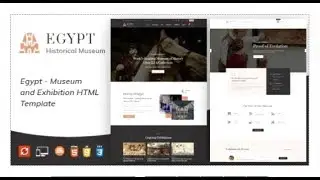 Egypt - Museum and Artists HTML Template | Themeforest Templates