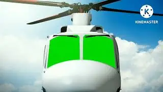 Helicopters Green screen|  Helicopter Sounds| How to make green screen helicopter| Green helicopters