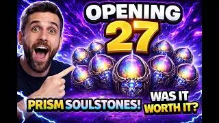 27 PRISM SHARDS! WAS IT WORTH IT? (FIRST VID WITH CAMERA ON) RAID SHADOW LEGENDS