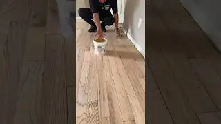Wood filler para pisos de madera #diy #ricardofloors