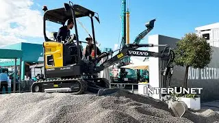 Volvo ECR18 Electric Excavator Demo