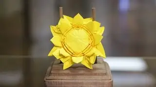Origami Sunflower Tutorial (Tim Rickman)