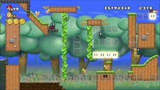 NSMBW Custom Level Mario and the Glow Blocks [v1] New Super Mario Bros Wii