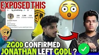 JONATHAN UNFOLLOW KRONTEN & GODLIKE😱ZGOD LEAK JOINING S8UL ✅#jonathangaming #godlike #kronten