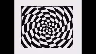 Dairesel Optik İllüzyon Çizimi - Drawing Optical Illussion Circle - How to Draw?
