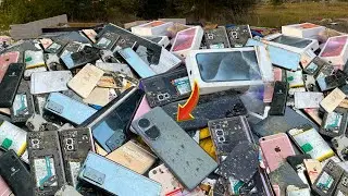 Wow😯 Big Lucky🤑 it a lots of Smartphone At The Landfill | Restore OPPO Reno 10 Pro