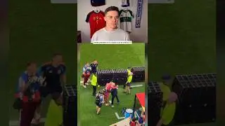 CRISTIANO RONALDO RUNS to GREET LUIS DE LA FUENTE 🥺 