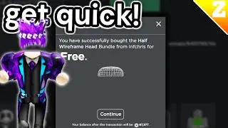 How To GET The NEW FREE HEADLESS HEAD in Roblox! QUICK!
