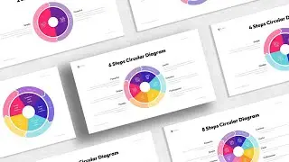 Circular Process Diagram Template for PowerPoint and Google Slides Free Download