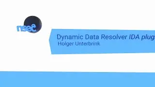 NorthSec 2020  – Holger Unterbrink – Dynamic Data Resolver IDA plugin
