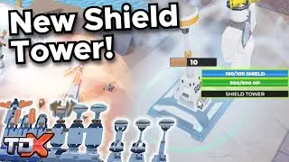 TDX New Shield Tower Leak #94 (EXCLUSIVE) - Tower Defense X Roblox