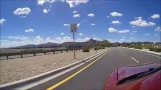Eken H8R 2K 30fps out a car window