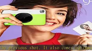 KODAK Printomatic Digital Instant Print Camera - Full Color Prints On ZINK 2x3" Sticky-Backed Photo