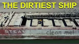 THIS CLASSIC FREIGHTER NEEDS A CLEAN - CSL TADOUSSAC