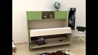 Объединить стол и кровать? Это возможно!