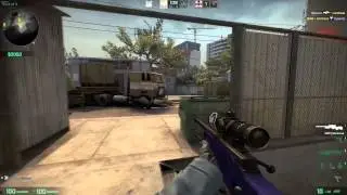 Two of my luckiest frags in CS:GO