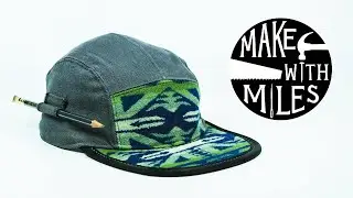 How to make a Five Panel Camp Hat  // Sewing tutorial