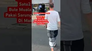Cinta Indonesia Bule Inggris Pakai Kain Sarung Di Tanah Suci Makkah
