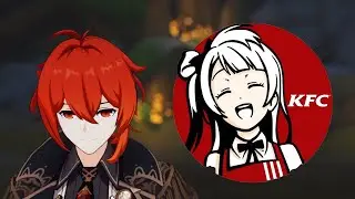 first genshin impact collab and its... ? (genshin impact)