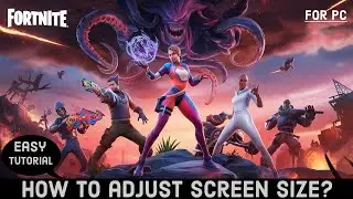 How to Adjust Screen Size in Fortnite? Resize Your Fortnite Screen 2024