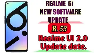 Realme 6i January 2021 New Software Update | bugs fixed,  latest security patch