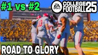 COLLEGE FOOTBALL 25 ( ROAD TO GLORY ) SOPHOMORE YEAR | #1 vs #2 GEORGIA AT ATHENS | GAMEPLAY