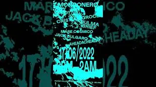 Mondonero block party hosted by Fucine Vulcano 🌋 #shorts