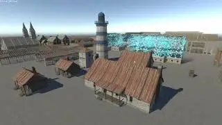 Unity one minute dissolve setup