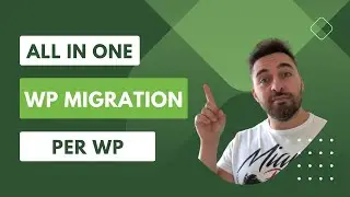All in One WP Migration per WordPress